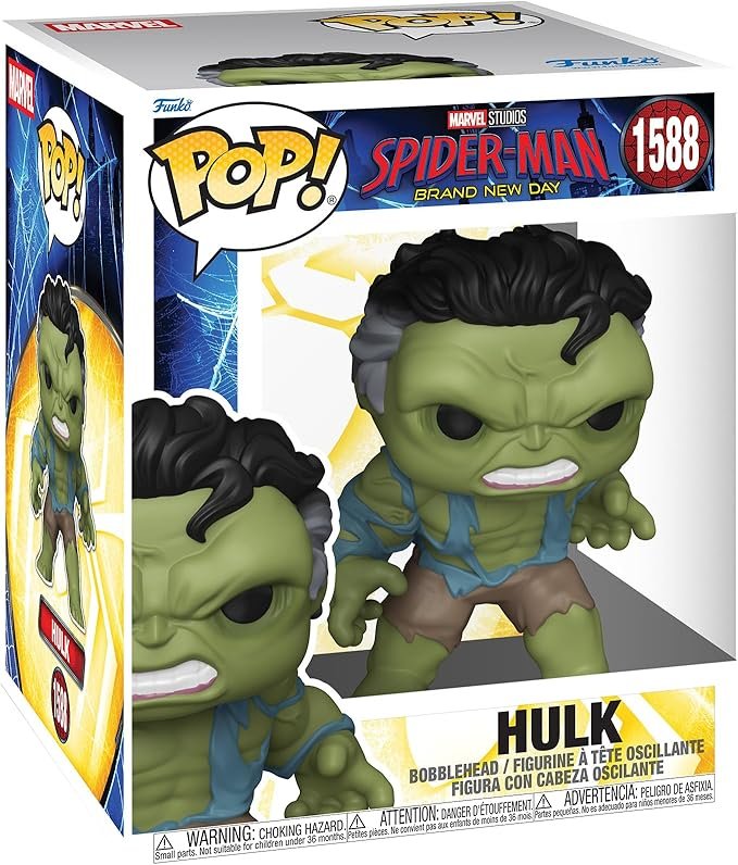 Hulk 6″ – Spider-Man: Brand New Day – 1588 – Funko Pop!